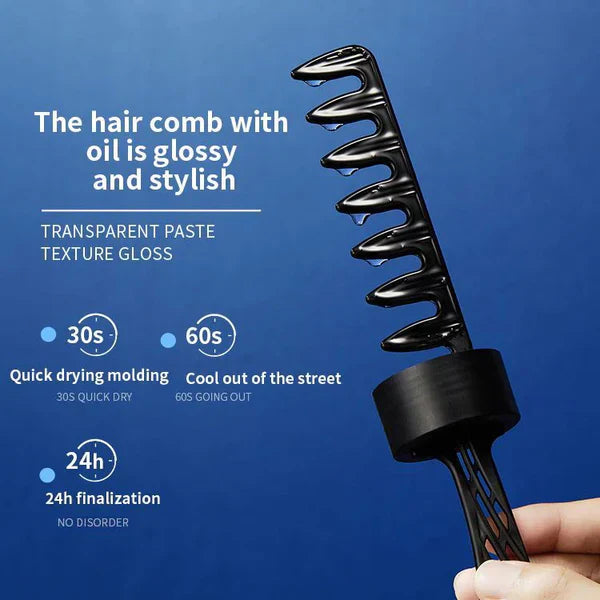 Hair Styling Wax With Comb